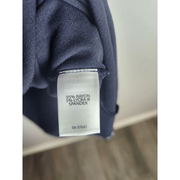 J Jill wearever collection knee length Careerwear dress sz M ditzy floral nwt - Picture 6 of 8